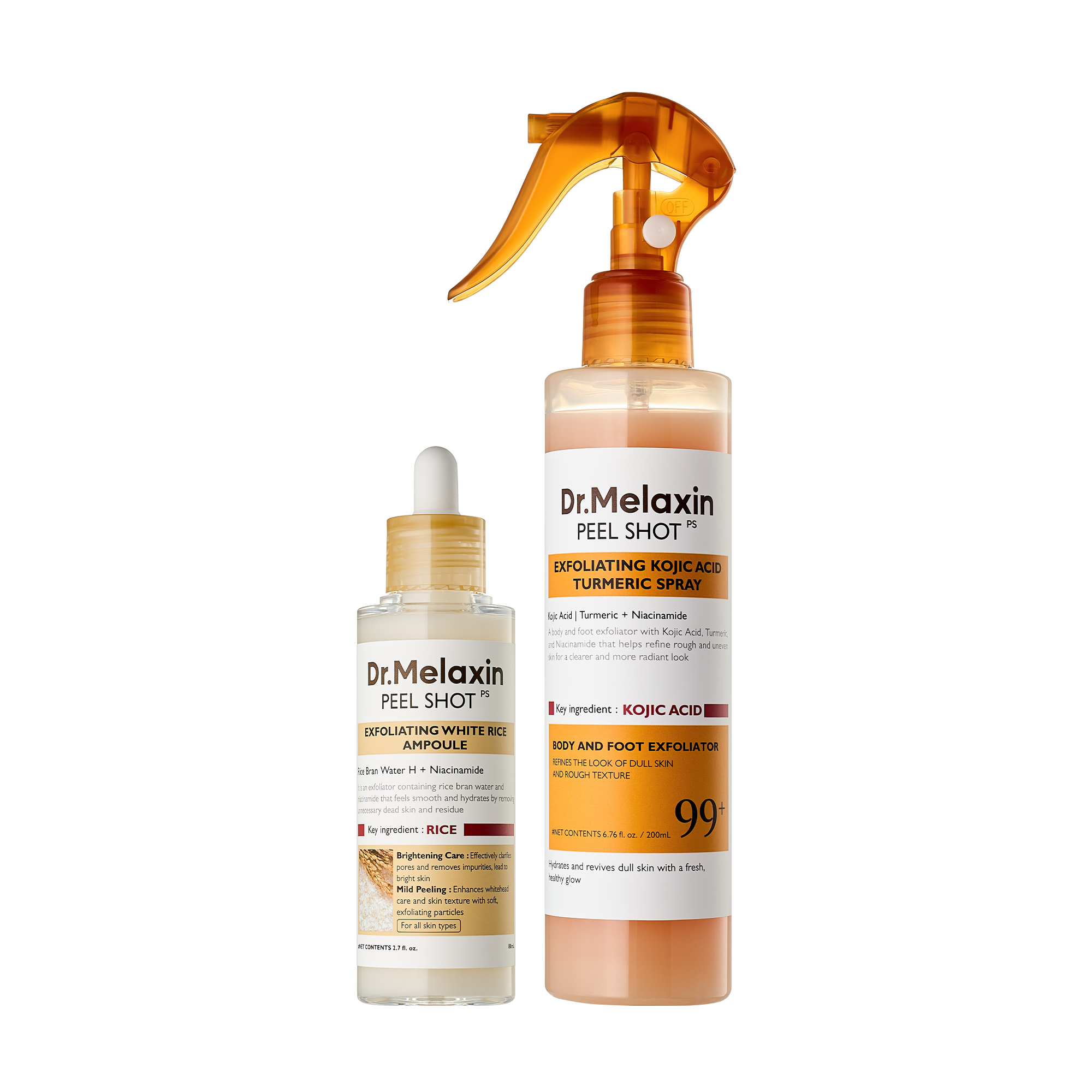 Body & Face Peel Shot Duo