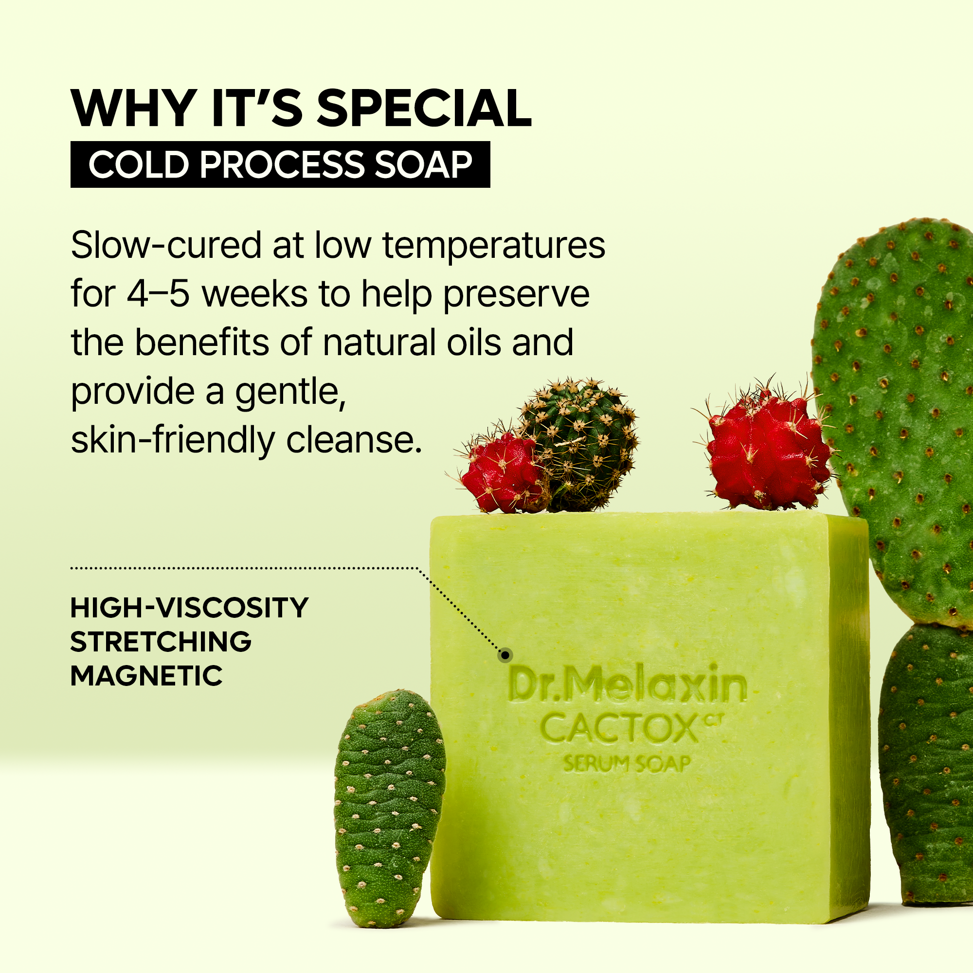 CACTOX Pore Relief Serum Soap