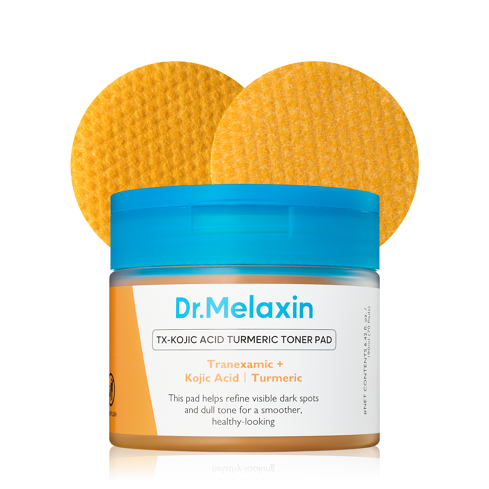 Kojic Acid Turmeric TX Toner Pad 70pads